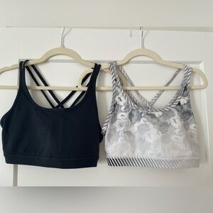 WITH Wear It To Heart Crossback Sports Bras, Set of 2, Size Large